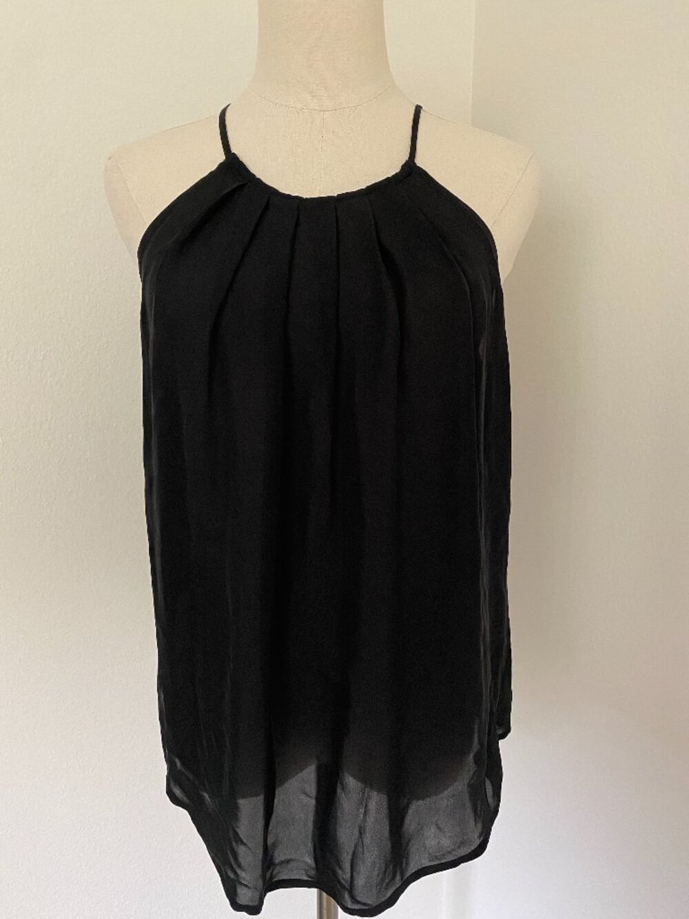 NWT Joie Amarey Silk Halter Top - L